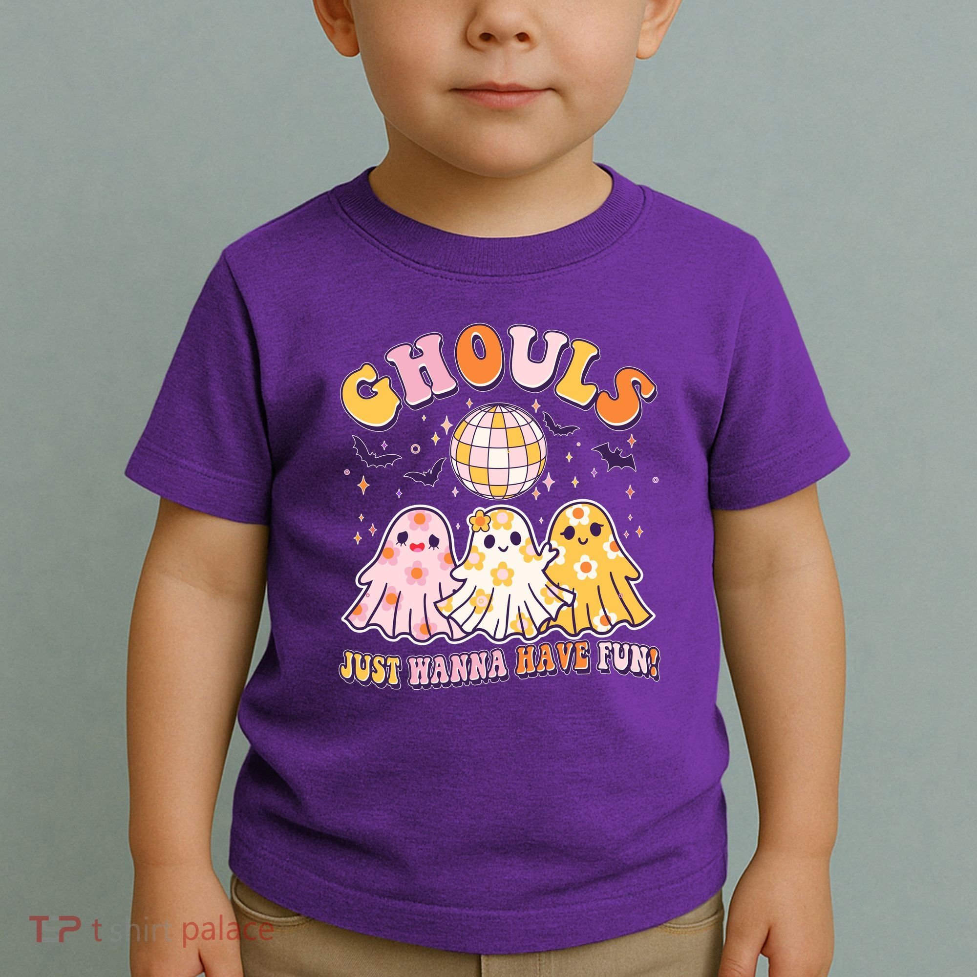 Halloween Ghouls Just Wanna Have Fun Toddler T-Shirt
