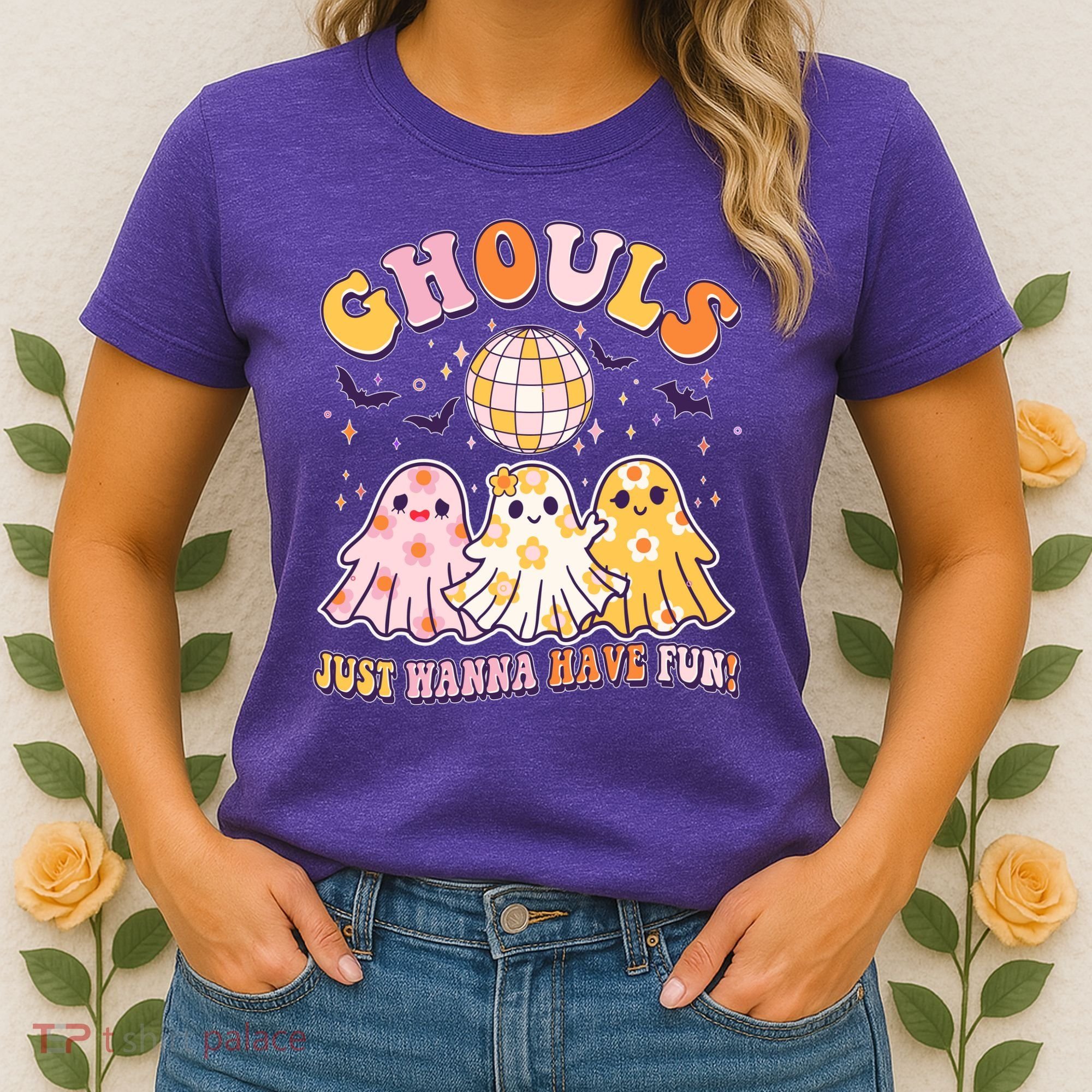 Halloween Ghouls Just Wanna Have Fun Women's T-Shirt
