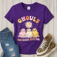 Halloween Ghouls Just Wanna Have Fun Women's T-Shirt thumb 3