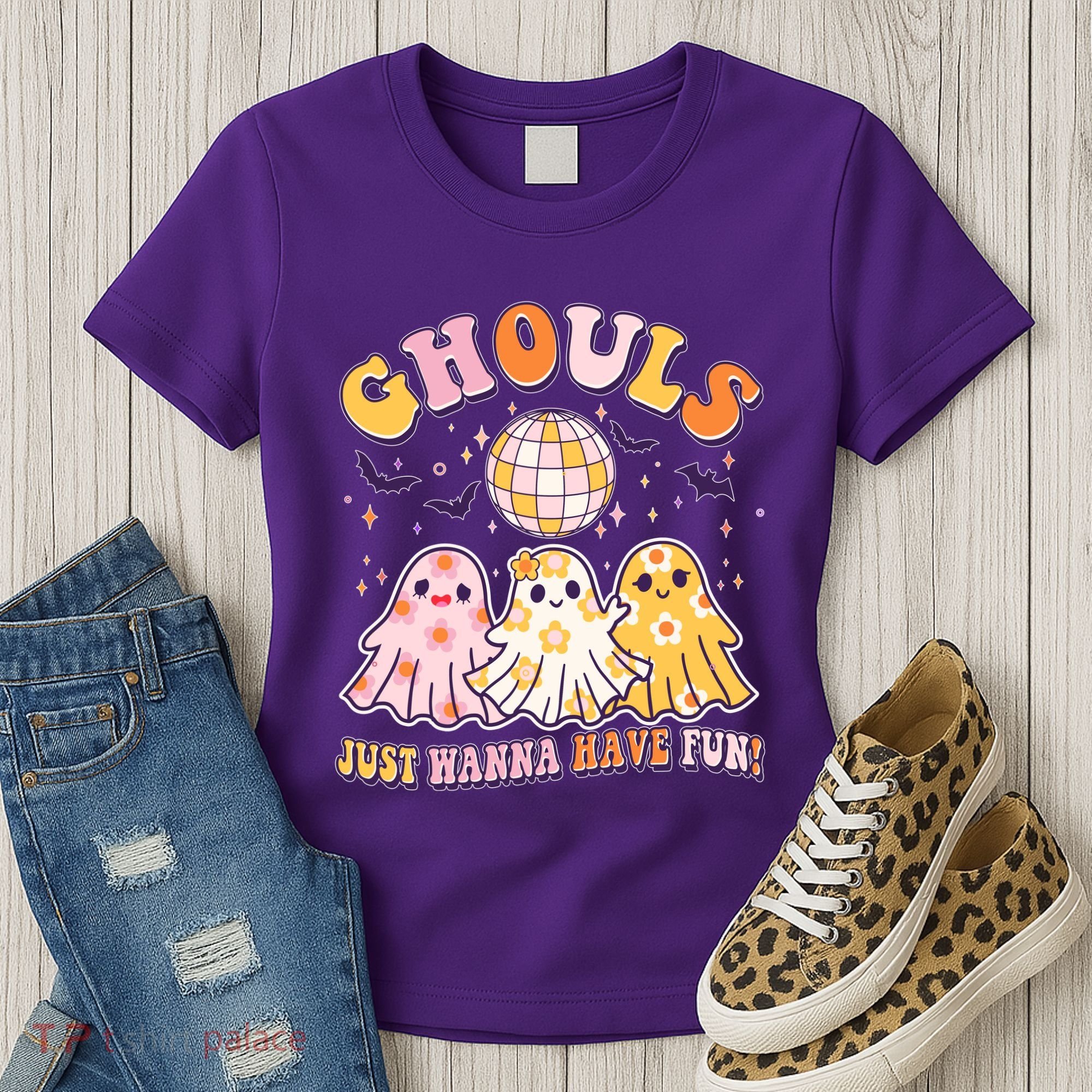Halloween Ghouls Just Wanna Have Fun Women's T-Shirt