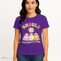 Halloween Ghouls Just Wanna Have Fun Women's T-Shirt thumb 4