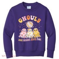 Halloween Ghouls Just Wanna Have Fun Kids Sweatshirt thumb 0
