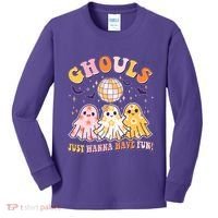 Halloween Ghouls Just Wanna Have Fun Kids Long Sleeve Shirt thumb 0