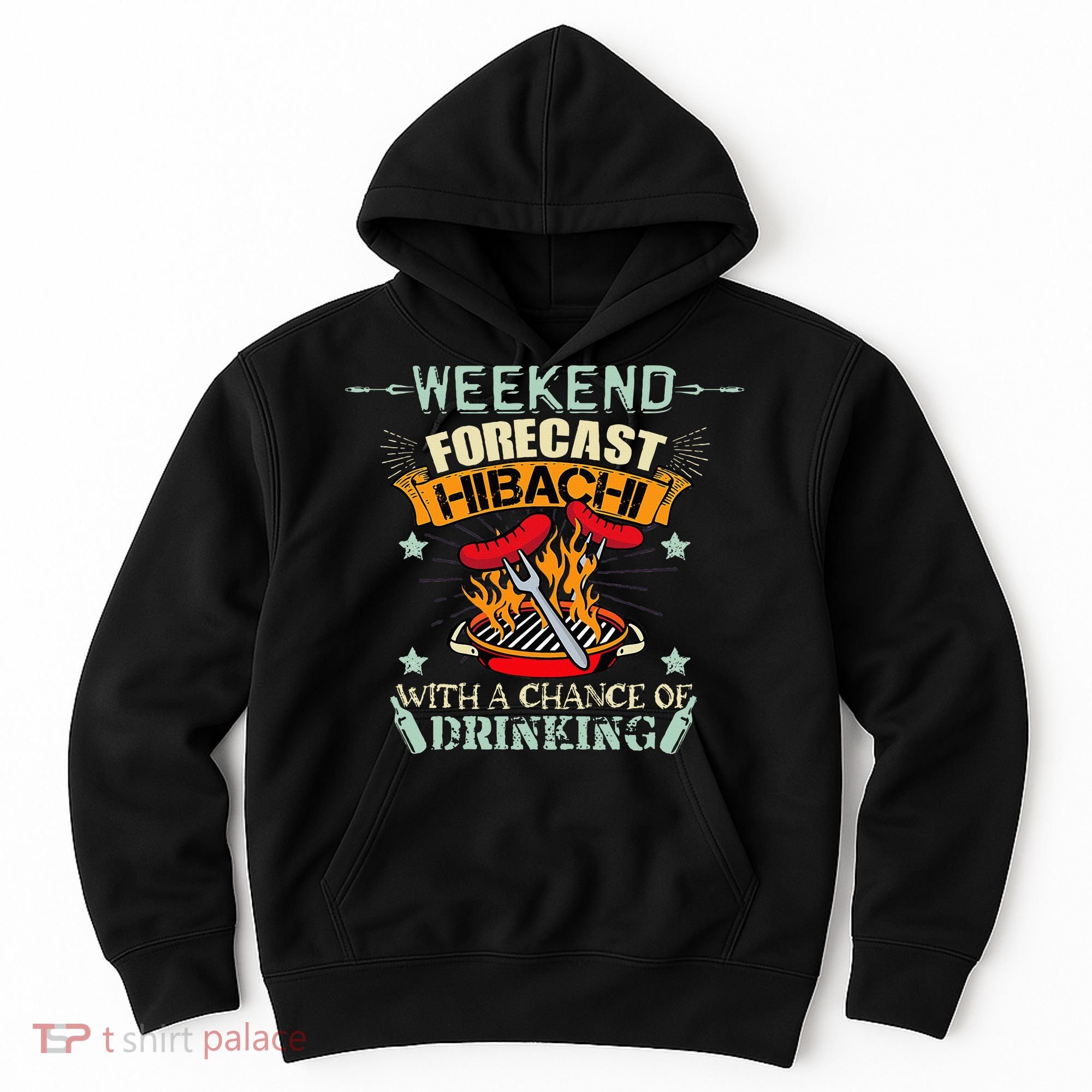 Hibachi Grill Lover Japanese Barbecue Hibachi Hoodie