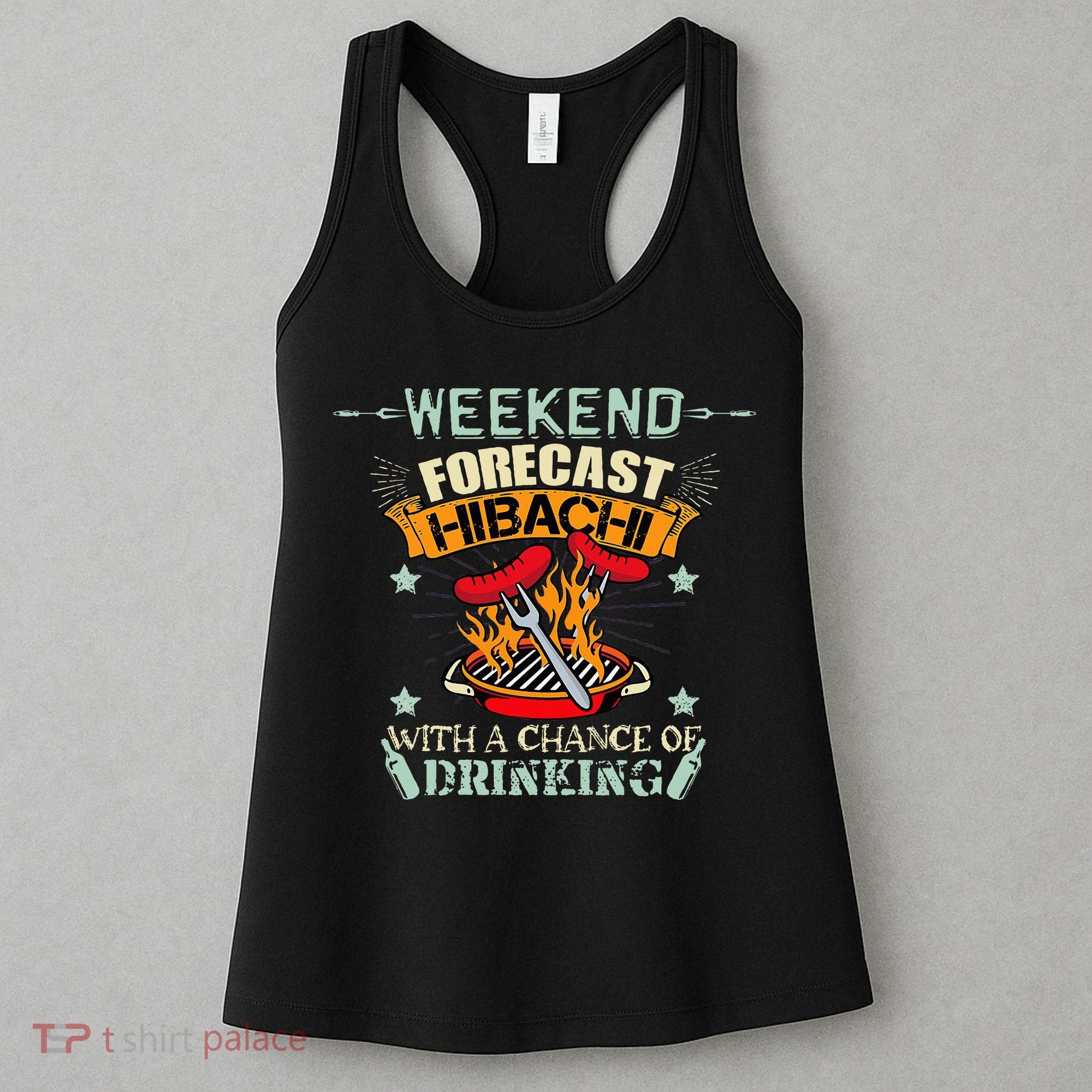 Hibachi Grill Lover Japanese Barbecue Hibachi Women's Tank Top