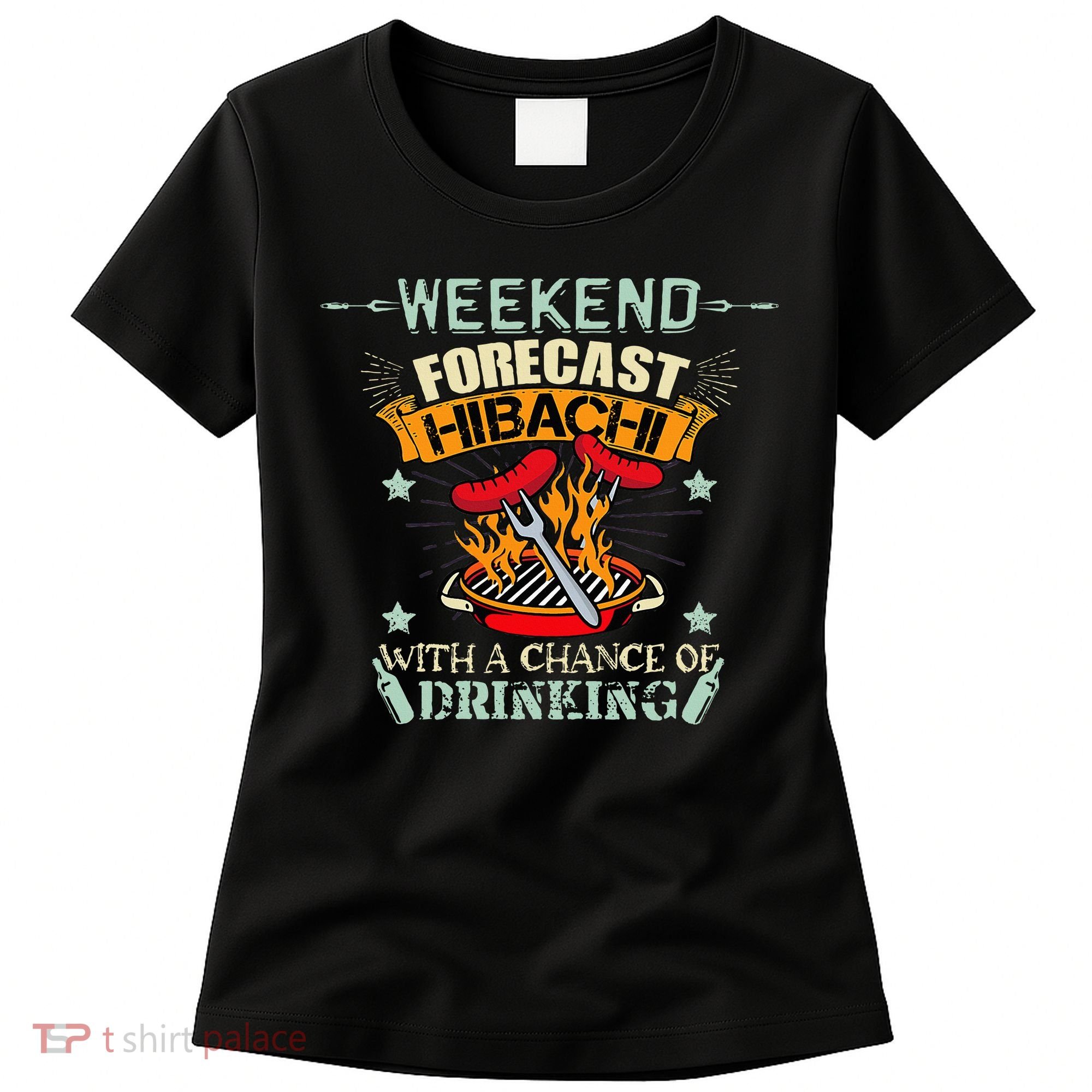 Hibachi Grill Lover Japanese Barbecue Hibachi Women's T-Shirt