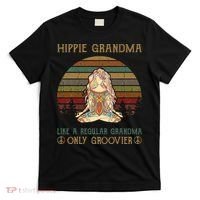 Hippie Grandma Like A Regular Grandma Vintage T-Shirt thumb 0