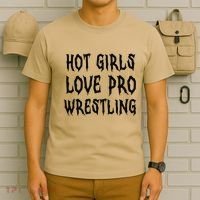 Hot Girl Love Pro Wrestling Funny Saying Quote Gift T-Shirt thumb 6