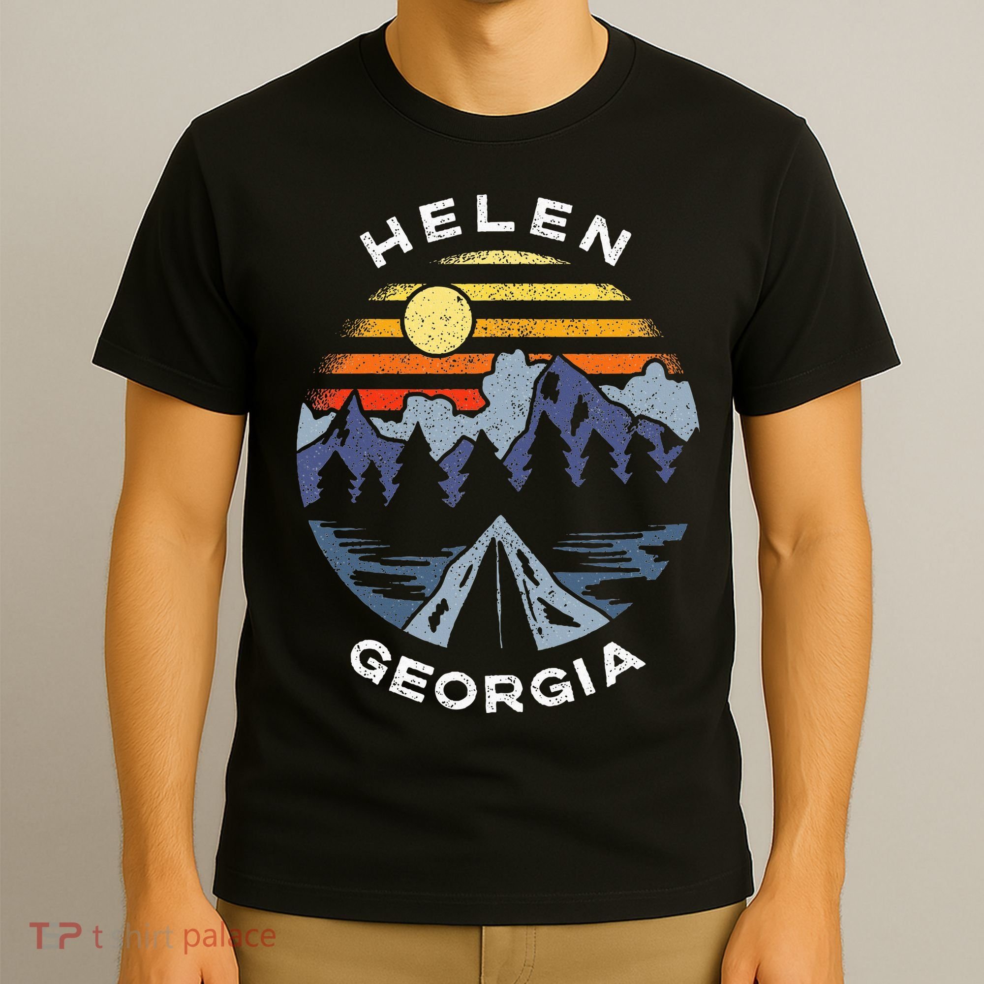Helen Georgia Mountains Lake Ga Vacation Souvenir T-Shirt