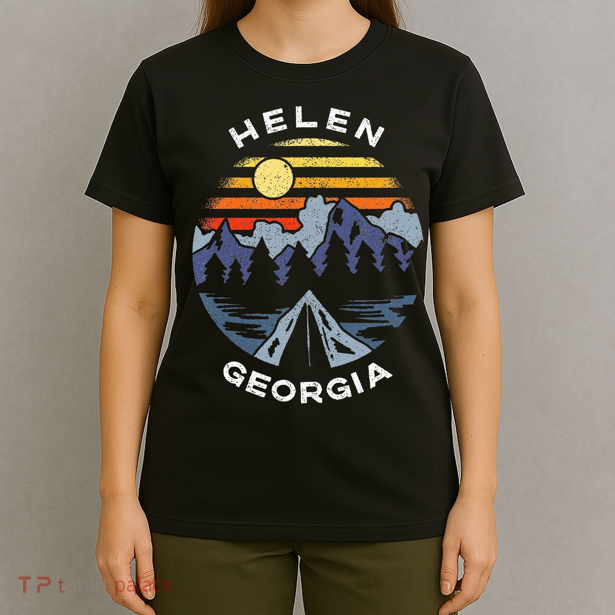 Helen Georgia Mountains Lake Ga Vacation Souvenir T-Shirt