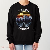 Helen Georgia Mountains Lake Ga Vacation Souvenir Women's Sweatshirt thumb 0