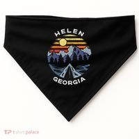 Helen Georgia Mountains Lake Ga Vacation Souvenir USA-Made Doggie Bandana thumb 0