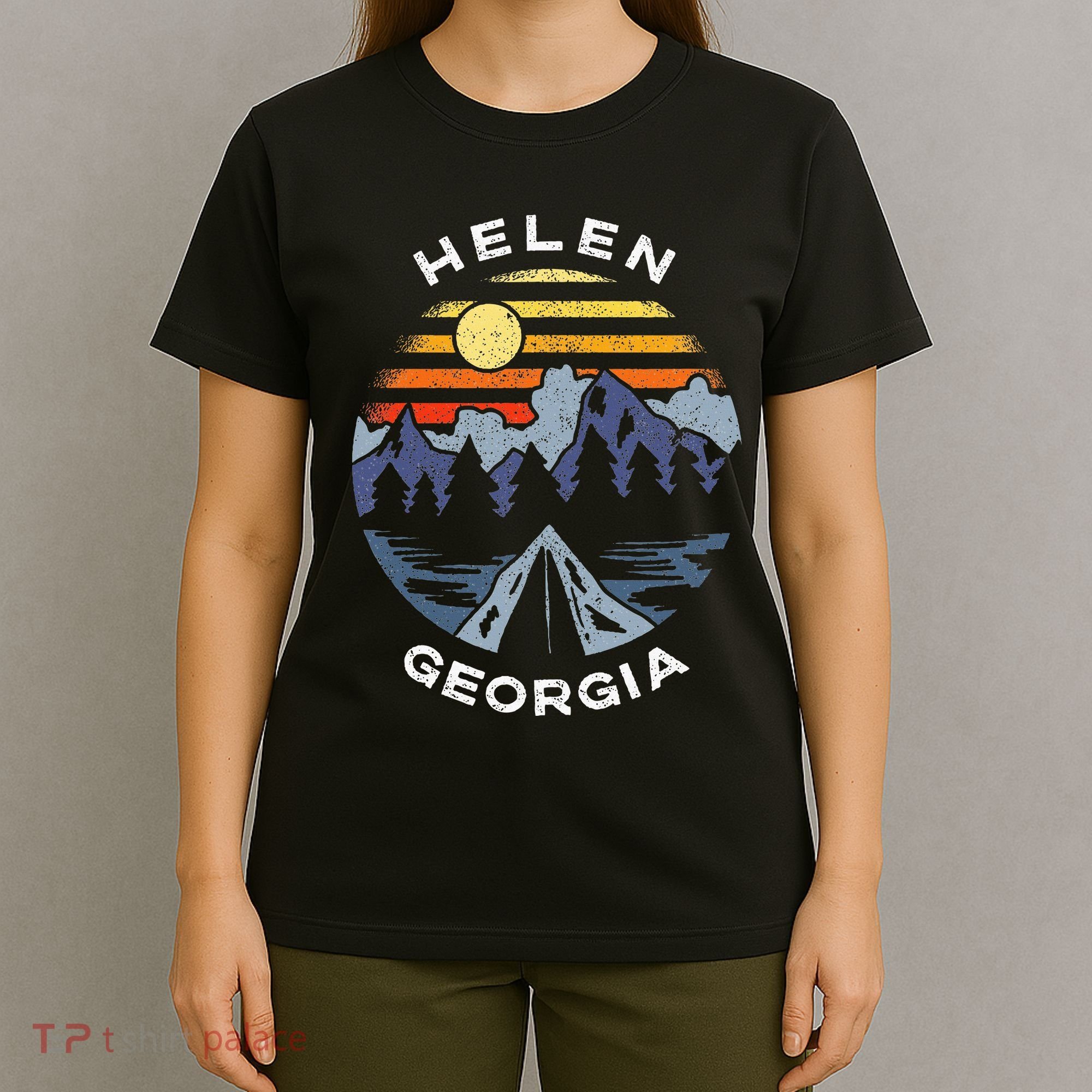 Helen Georgia Mountains Lake Ga Vacation Souvenir T-Shirt
