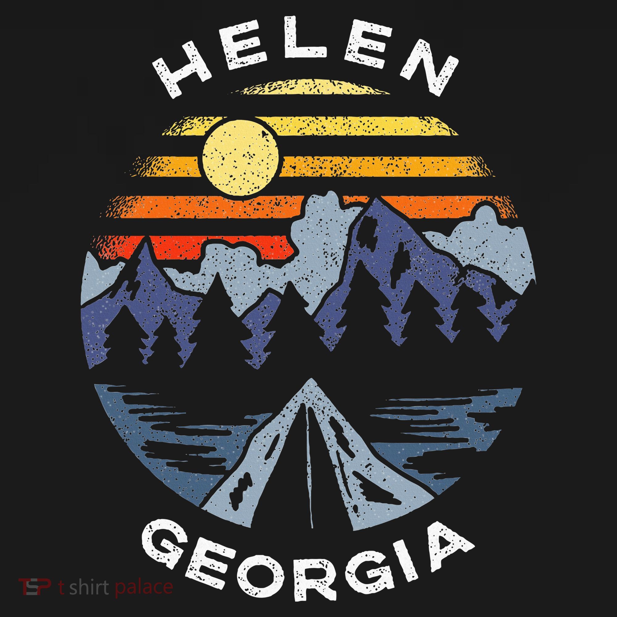 Helen Georgia Mountains Lake Ga Vacation Souvenir Women's Hoodie