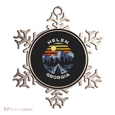 Helen Georgia Mountains Lake Ga Vacation Souvenir Ornament