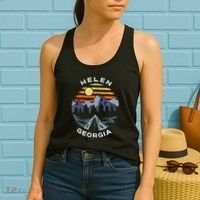 Helen Georgia Mountains Lake Ga Vacation Souvenir Women's Tank Top thumb 2