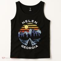 Helen Georgia Mountains Lake Ga Vacation Souvenir Tank Top thumb 2