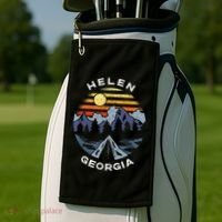 Helen Georgia Mountains Lake Ga Vacation Souvenir Golf Towel thumb 2