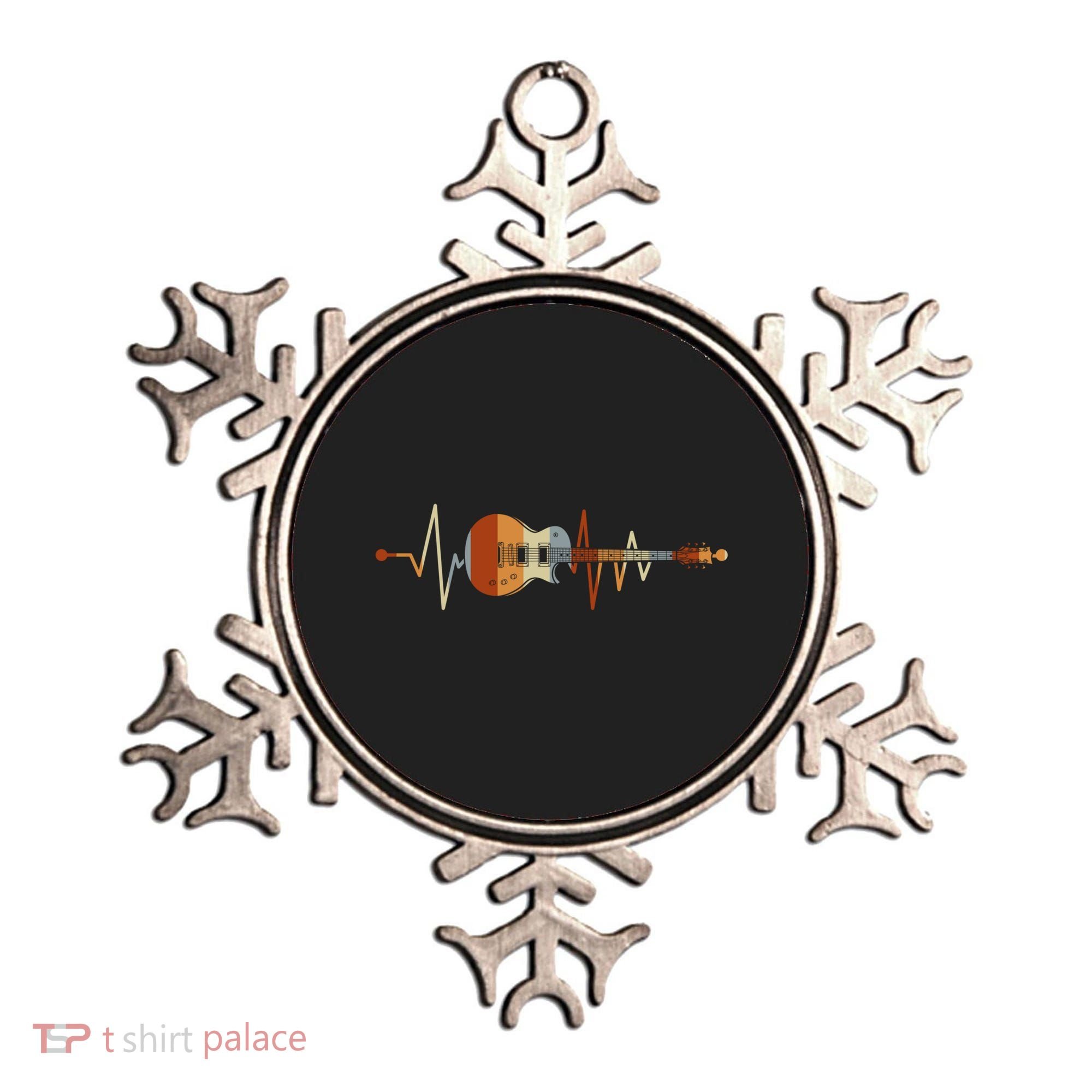 Heartbeat Guitar Meaningful Gift Ornament