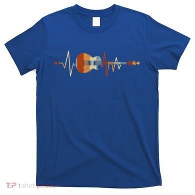 Heartbeat Guitar Meaningful Gift T-Shirt