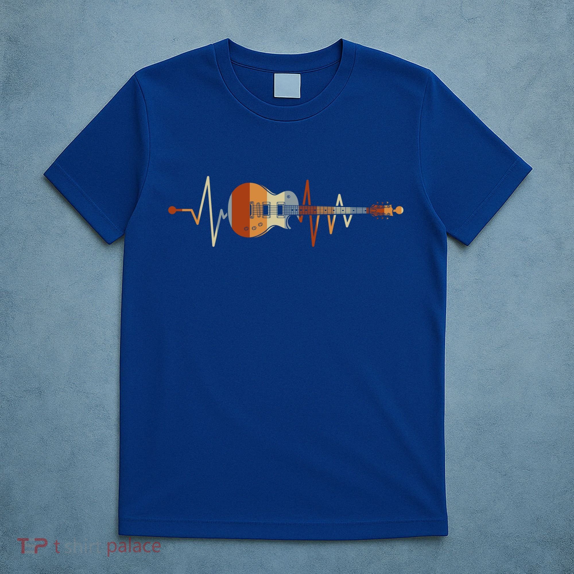 Heartbeat Guitar Meaningful Gift T-Shirt