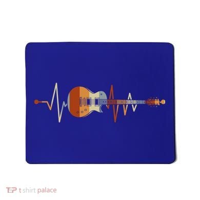 Heartbeat Guitar Meaningful Gift Mousepad