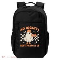 Halloween Ghost No Diggity Bout To Bag It Up Backpack thumb 0