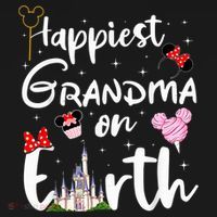 Happiest Grandma On Earth Mousepad thumb 1