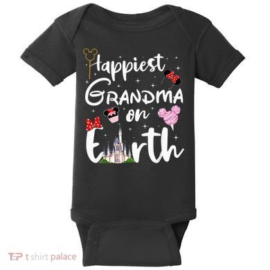 Happiest Grandma On Earth Baby Bodysuit
