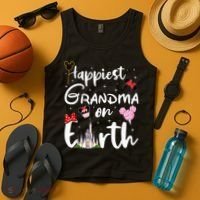 Happiest Grandma On Earth Tank Top thumb 4