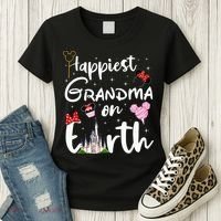 Happiest Grandma On Earth Women's T-Shirt thumb 3