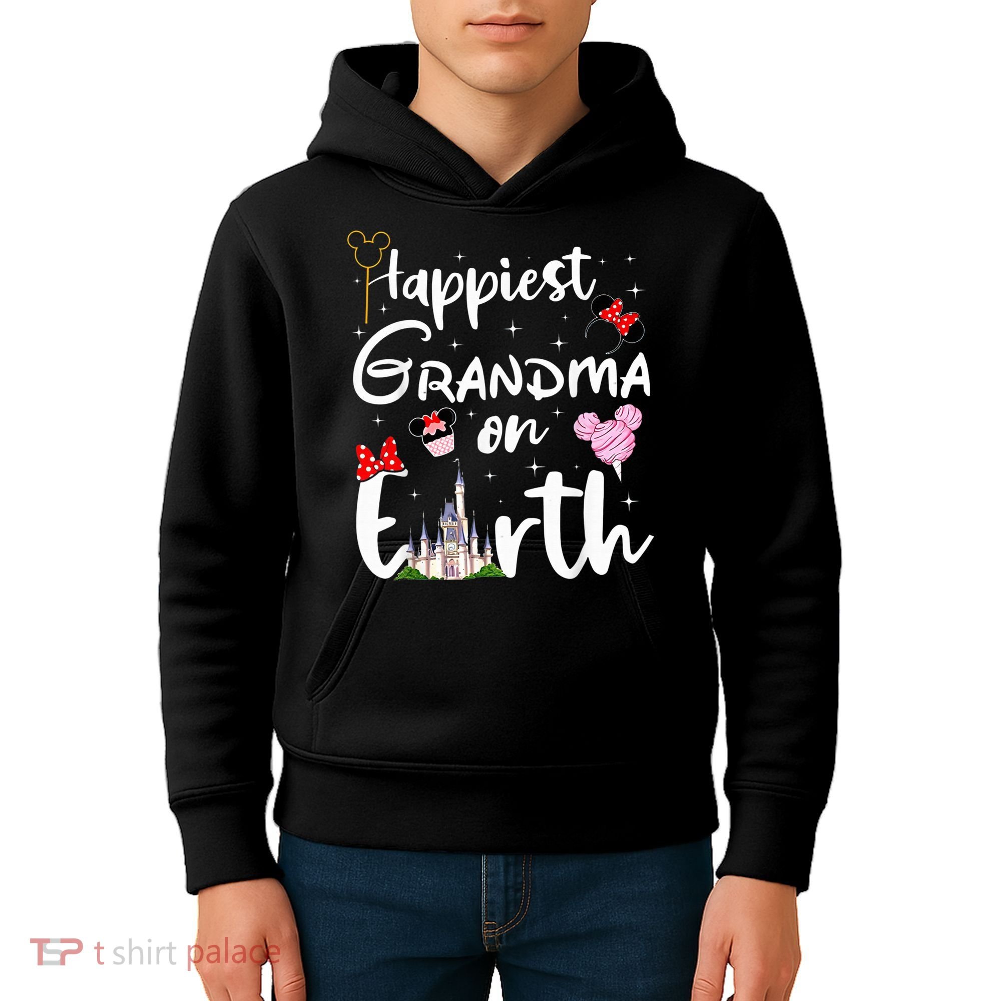 Happiest Grandma On Earth Kids Hoodie