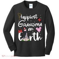 Happiest Grandma On Earth Kids Long Sleeve Shirt thumb 0