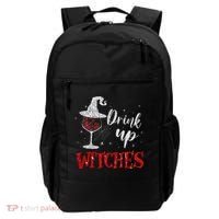 Halloween Glass Of Wine Drink Up Witche Backpack thumb 0