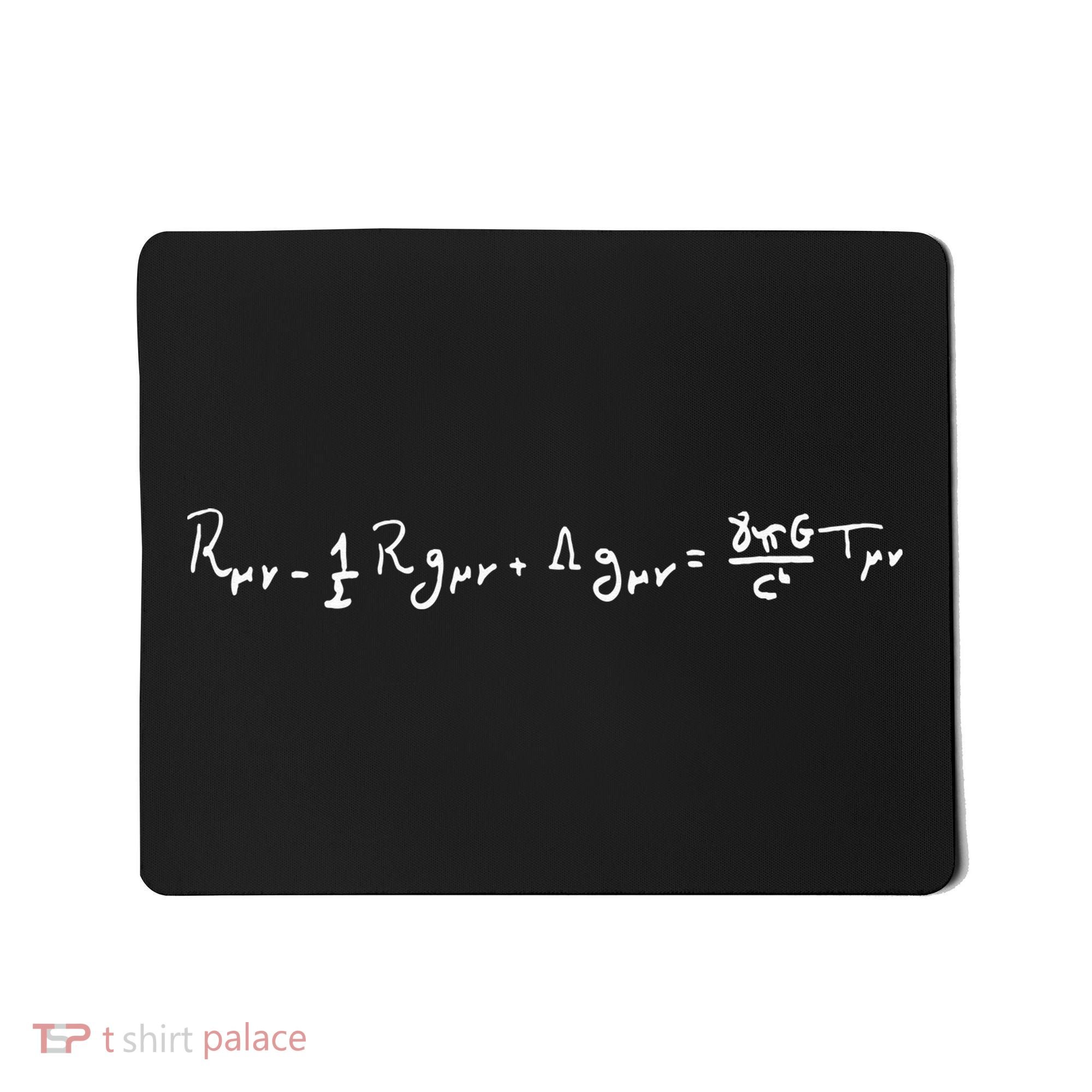 Handwritten General Relativity Field Equations Of Physics Mousepad