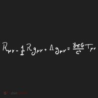 Handwritten General Relativity Field Equations Of Physics Hat thumb 2