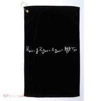 Handwritten General Relativity Field Equations Of Physics Golf Towel thumb 0