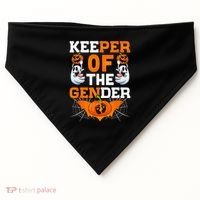Hilarious Gender Reveal Halloween Party Surprise USA-Made Doggie Bandana thumb 0