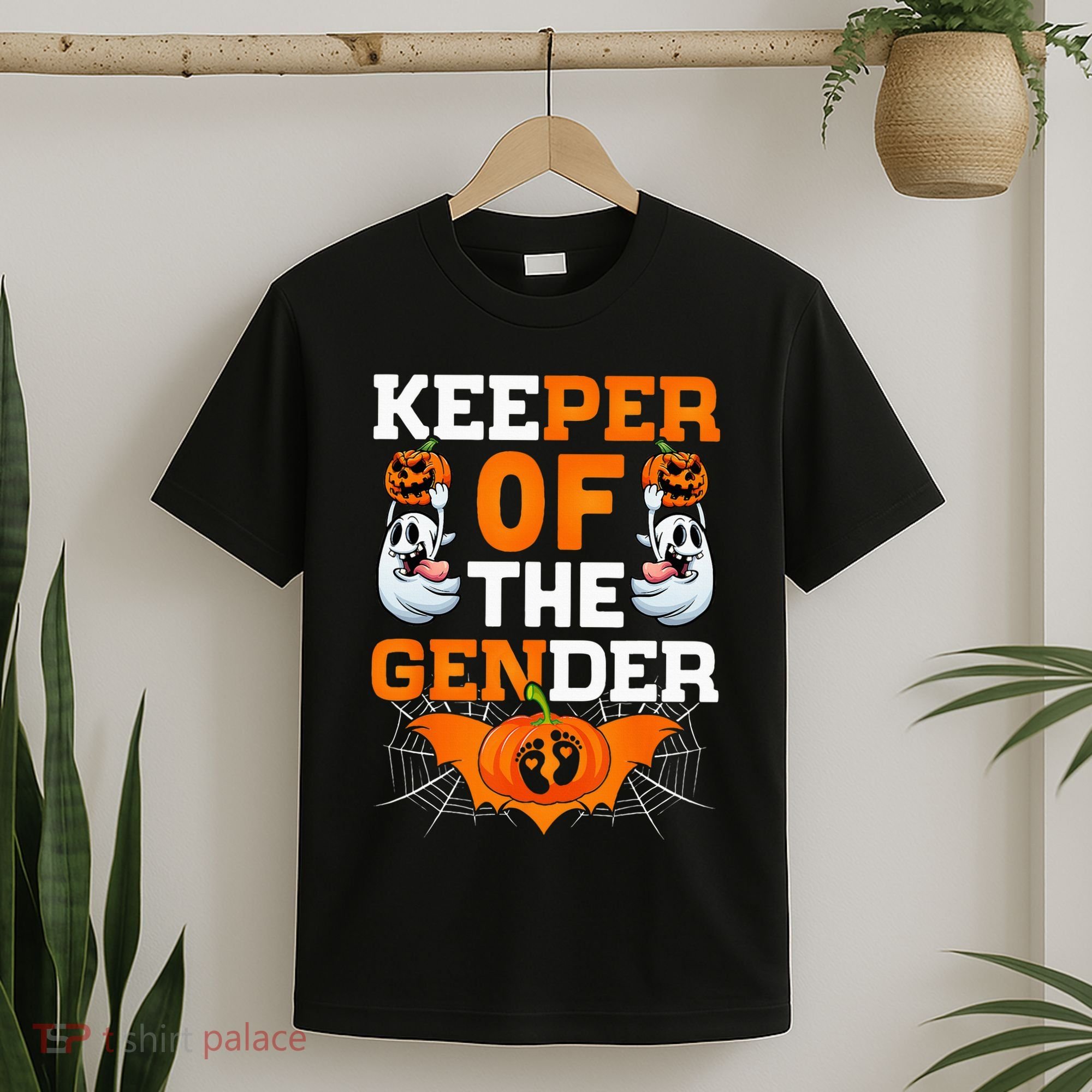 Hilarious Gender Reveal Halloween Party Surprise T-Shirt
