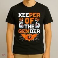 Hilarious Gender Reveal Halloween Party Surprise T-Shirt thumb 3