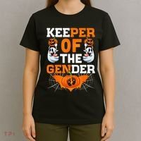 Hilarious Gender Reveal Halloween Party Surprise T-Shirt thumb 4