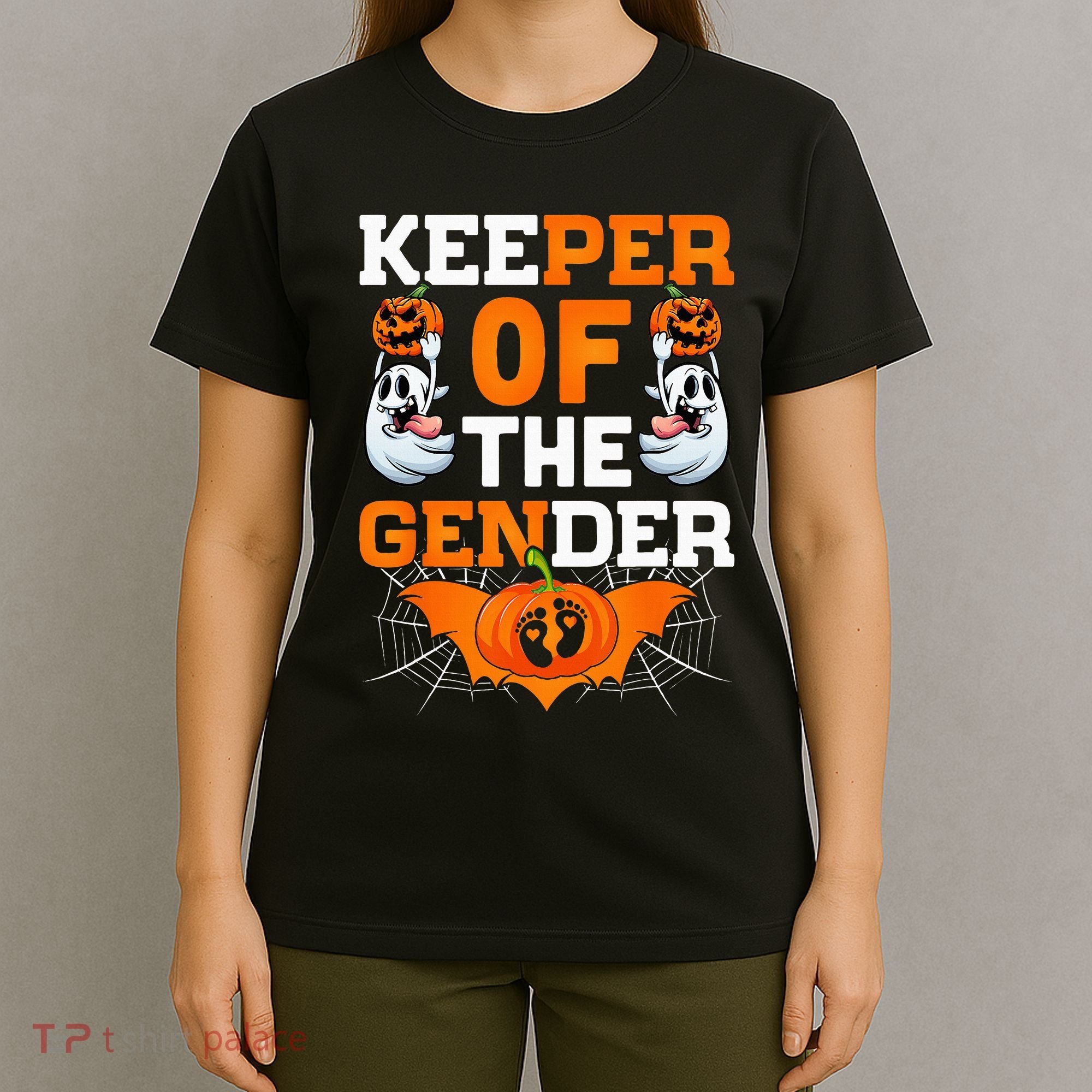 Hilarious Gender Reveal Halloween Party Surprise T-Shirt