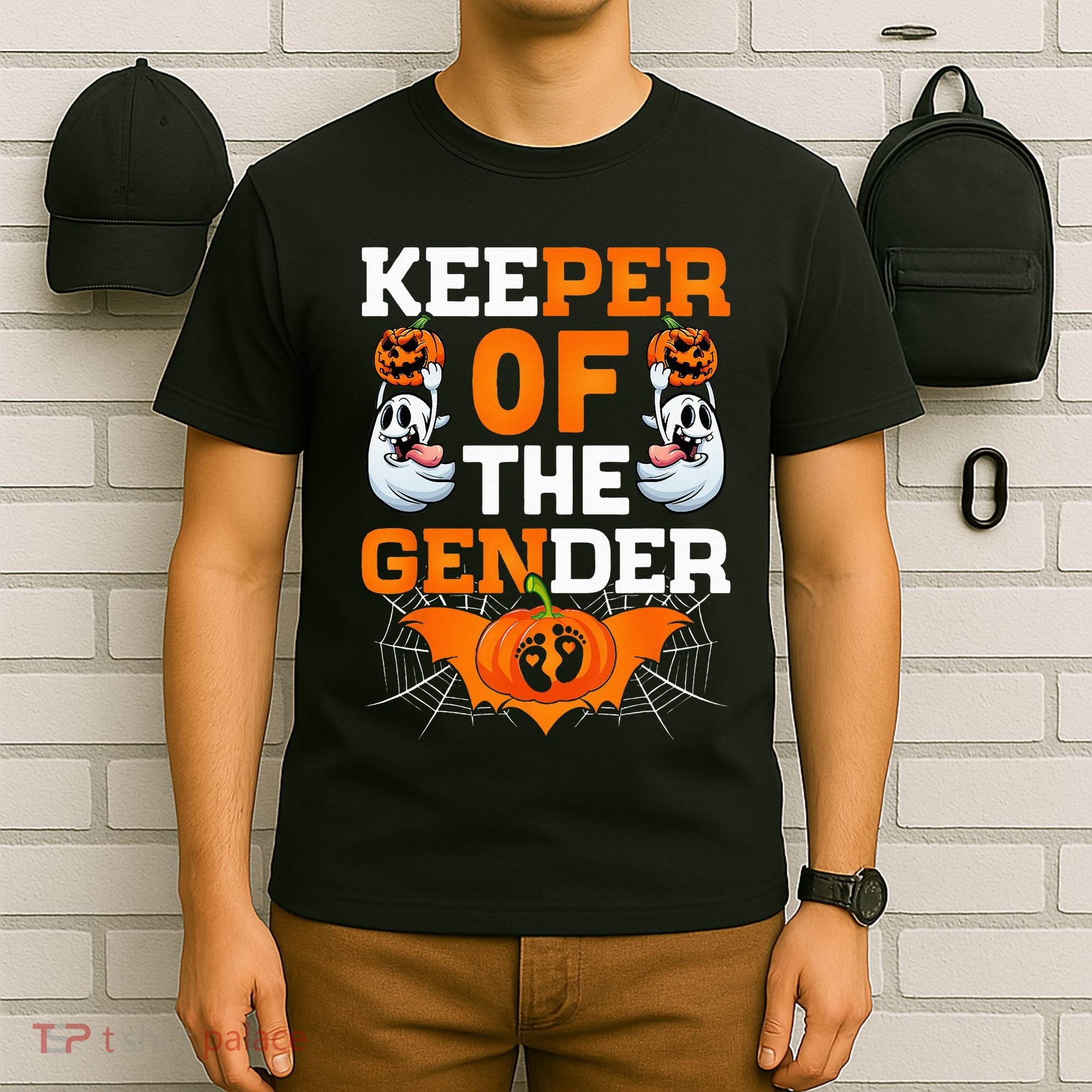 Hilarious Gender Reveal Halloween Party Surprise T-Shirt