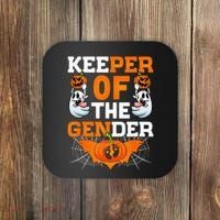 Hilarious Gender Reveal Halloween Party Surprise Coaster thumb 0