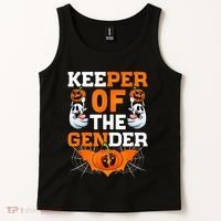 Hilarious Gender Reveal Halloween Party Surprise Tank Top thumb 2