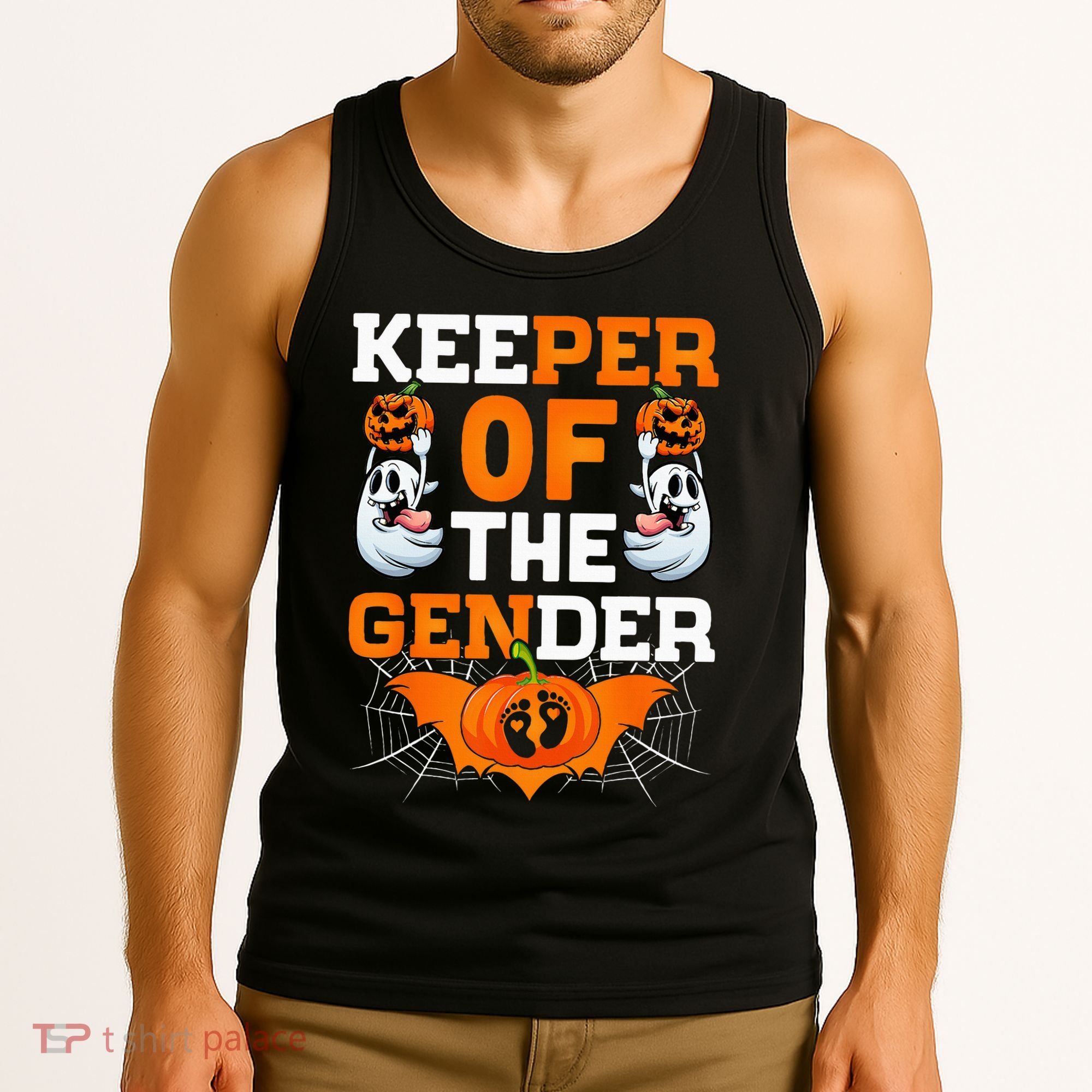 Hilarious Gender Reveal Halloween Party Surprise Tank Top