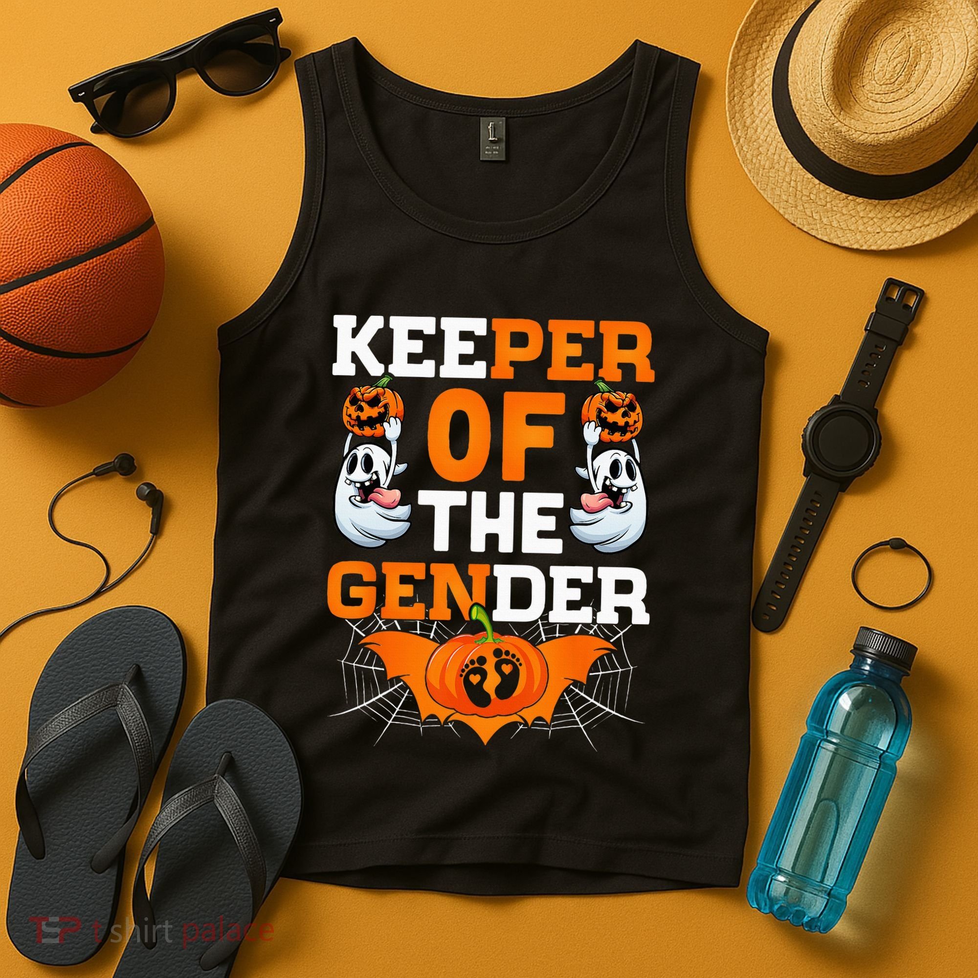 Hilarious Gender Reveal Halloween Party Surprise Tank Top