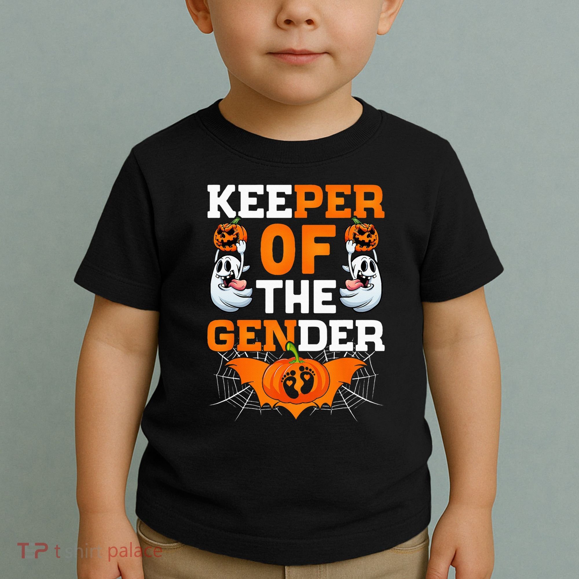 Hilarious Gender Reveal Halloween Party Surprise Toddler T-Shirt