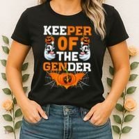 Hilarious Gender Reveal Halloween Party Surprise Women's T-Shirt thumb 2