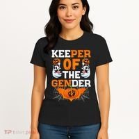 Hilarious Gender Reveal Halloween Party Surprise Women's T-Shirt thumb 4